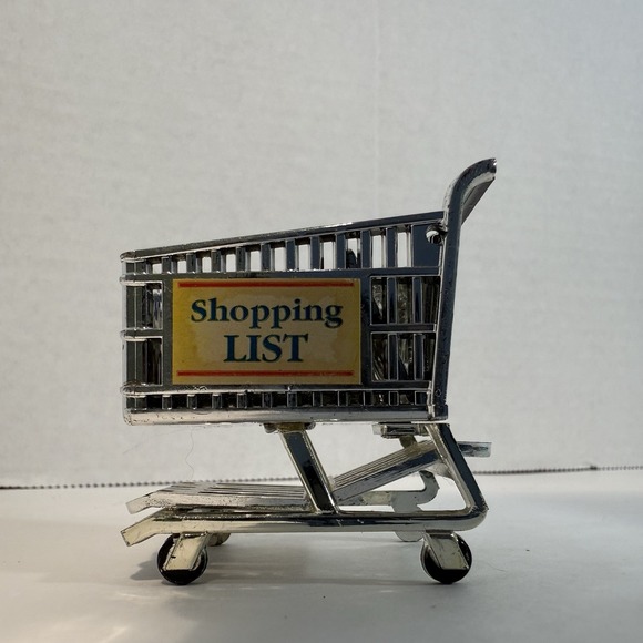Other - Super Market Shopping Cart Plastic‎ 3-D Vintage Magnet 2 x 2 x 1 inch